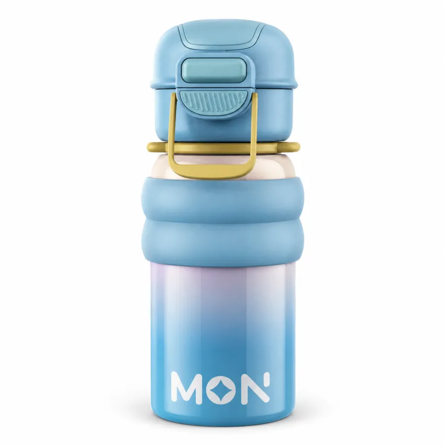 MOND 500ml 保温水瓶 运动款 蓝色