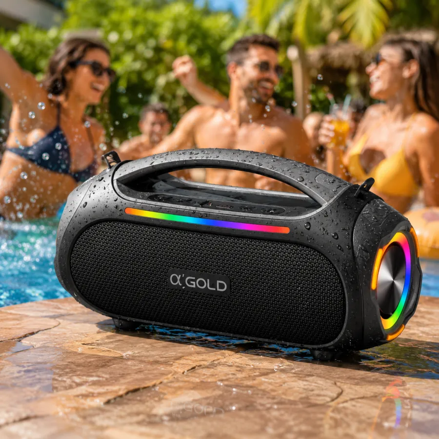 α'GOLD SM-30A 防水音响，40W，IPX6，适合户外使用