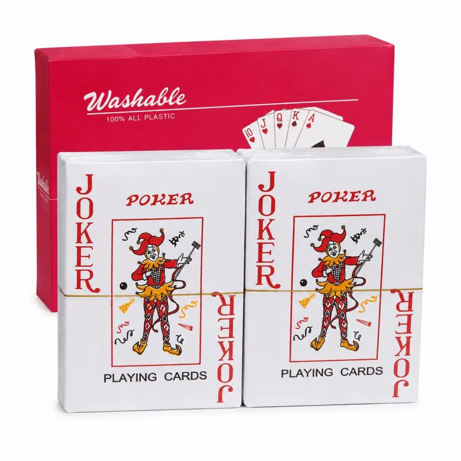 扑克游戏纸牌，JOKER品牌，经典设计，适合家庭聚会和娱乐