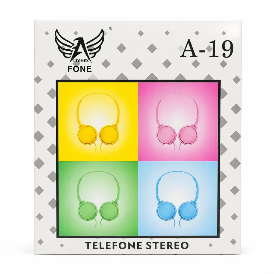 Ltomex Fone A-19 立体声耳机，四色可选，适合日常使用