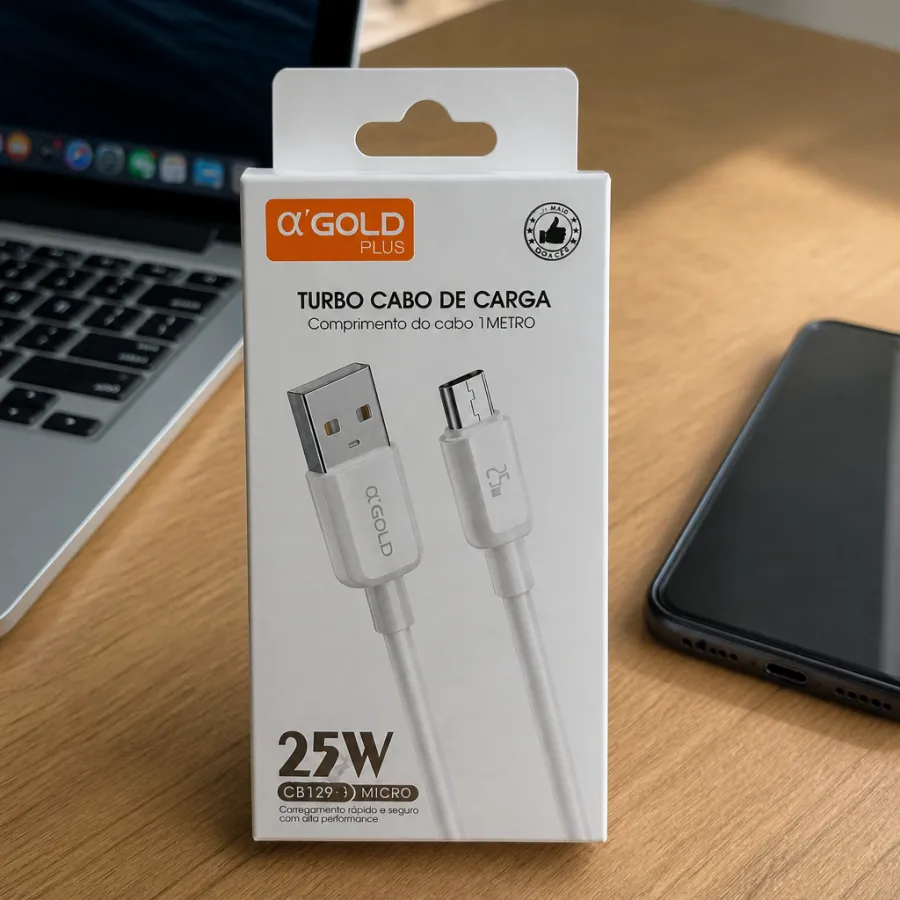 Cb129-1 α GOLD PLUS 25W V8快充数据线 1米 USB-C接口