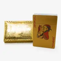 金色百元大钞纸牌游戏道具，含JOKER牌