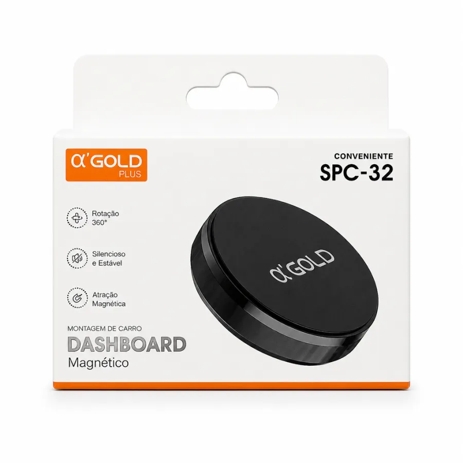 αGOLD磁性车载支架 SPC-32，适用于仪表盘，方便实用
