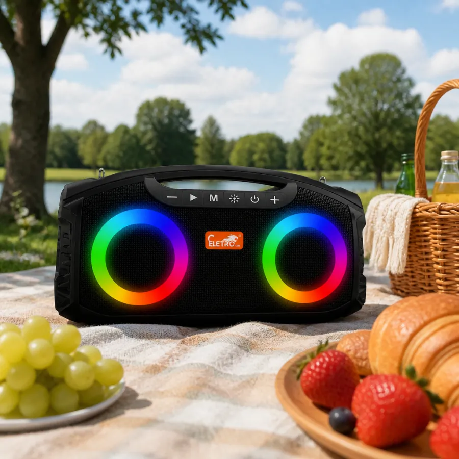 ELETRO EL-1108 蓝牙音箱 300W IPX4 防水 RGB 灯效