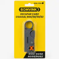 BOMVINK同轴电缆剥线器 RG6/58/59/62，便捷剥线工具