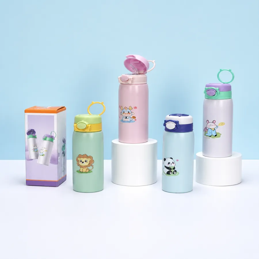 水杯 WU-568 500ml 不锈钢304材质 可爱卡通设计