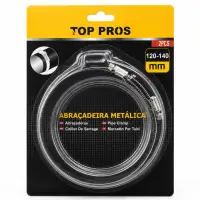 TOP PROS 金属管夹 120-140mm 适用范围 120-140mm 适合多种管道