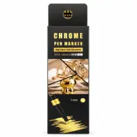 铬色笔记马克笔 1mm 适用于多种表面