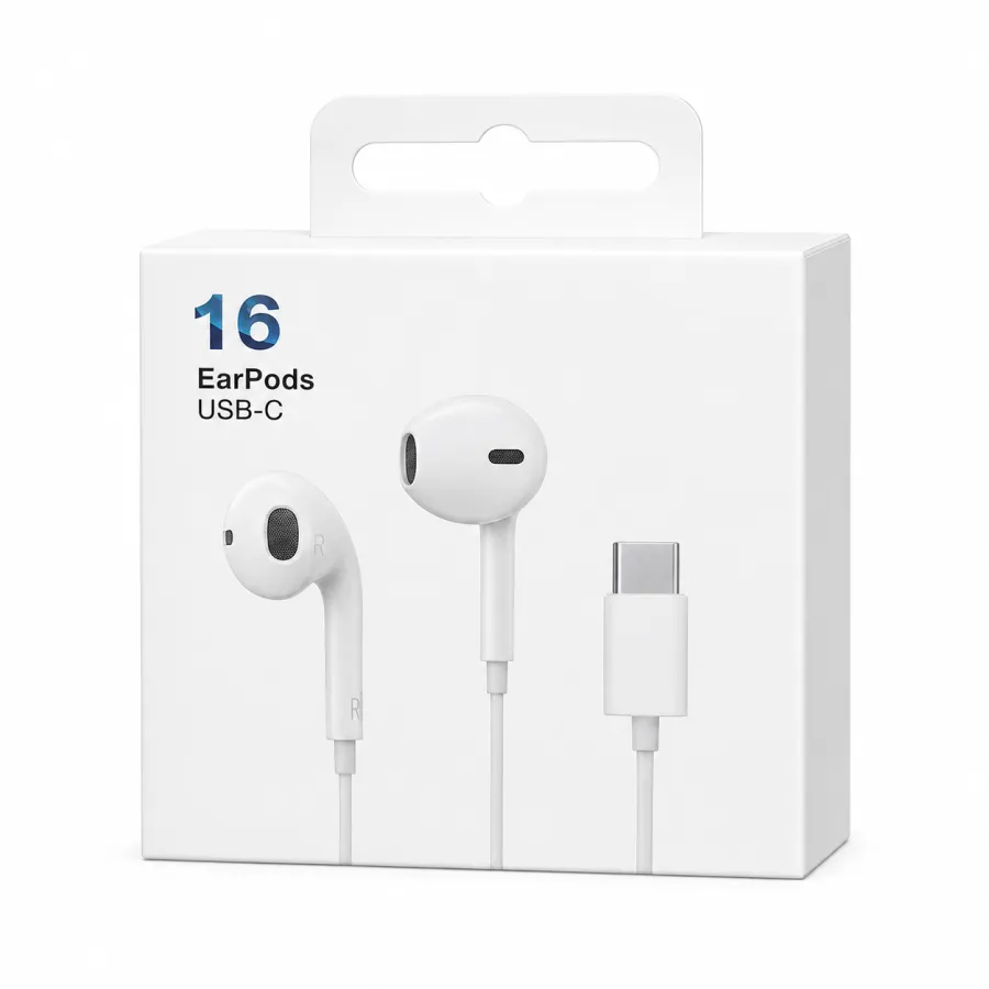 Al-15-ty 16款 USB-C 耳机，适用于多种设备，音质清晰，轻便设计