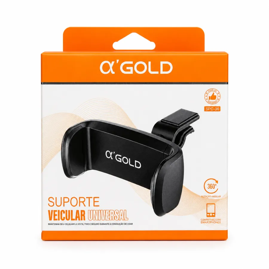 Spc-36 α'GOLD 360度通用车载手机支架