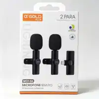 α GOLD PLUS MCF-06 无线麦克风 适用于苹果设备 2个装