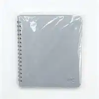 灰色便携本子，品牌DMC，适合学生和办公使用