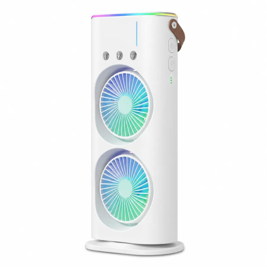 Atomo 双风扇加湿器，清新舒适，适合家庭和办公室使用
