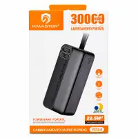 H'MASTON 30000mAh便携式快充移动电源，22.5W输出，YD34