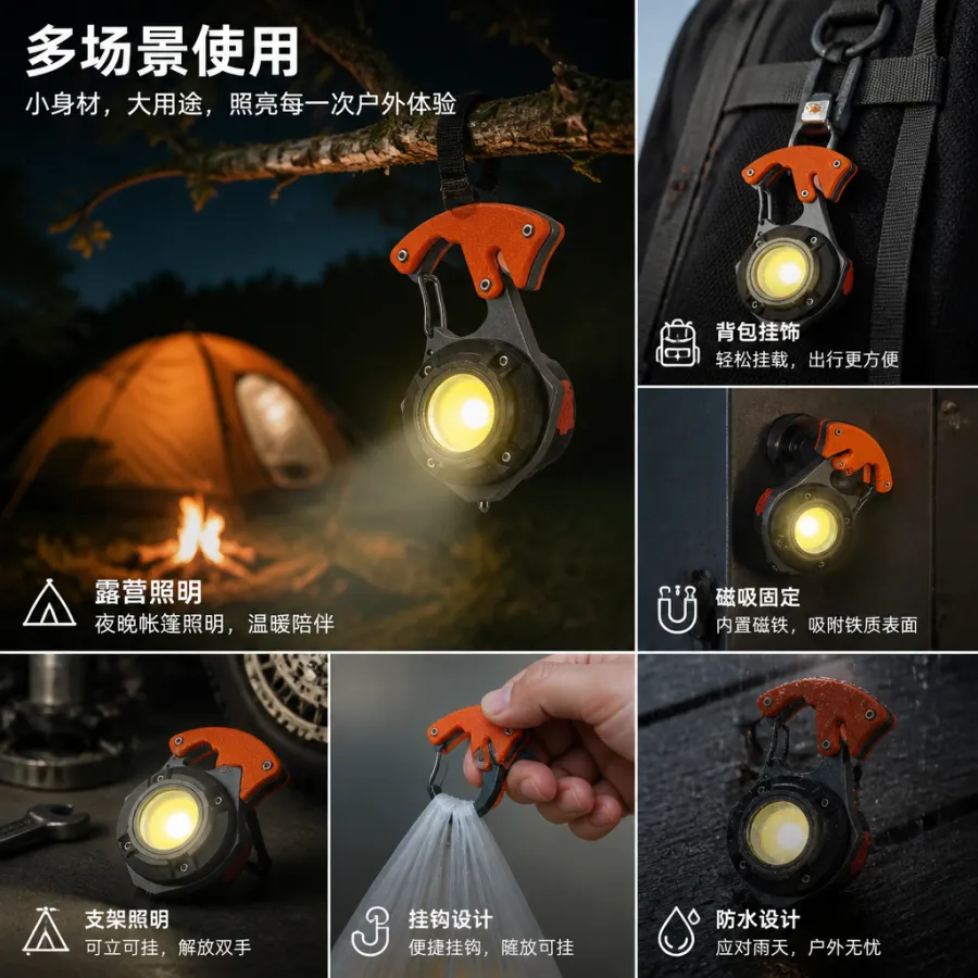 钥匙扣手电筒