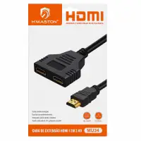 H'MASTON HDMI扩展线 1进2出 3D高清双屏显示