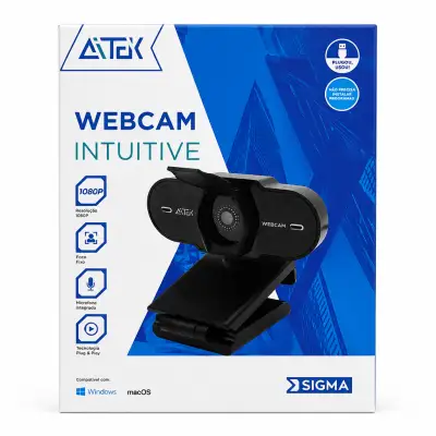 ATK 高清网络摄像头 1080P 适用于Windows和macOS