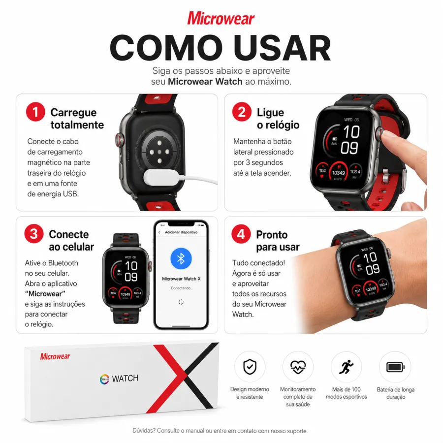 Smartwatch X 45mm