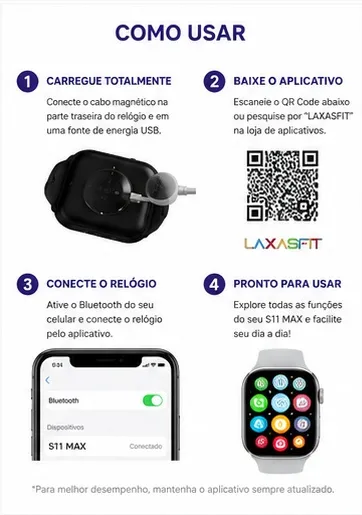 Smartwatch s11 46mm