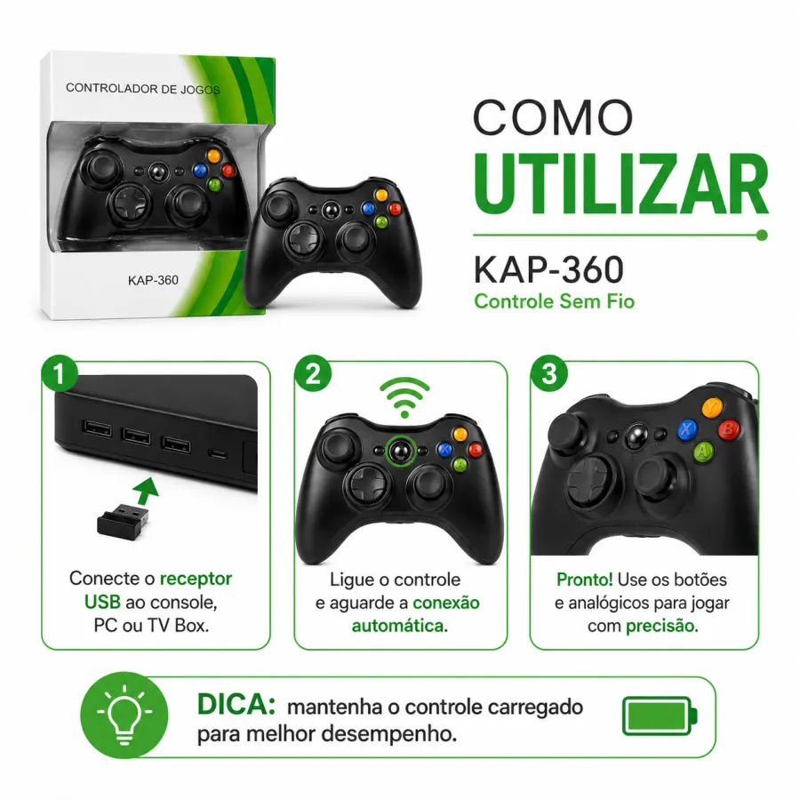 Xbox 360 有线手柄