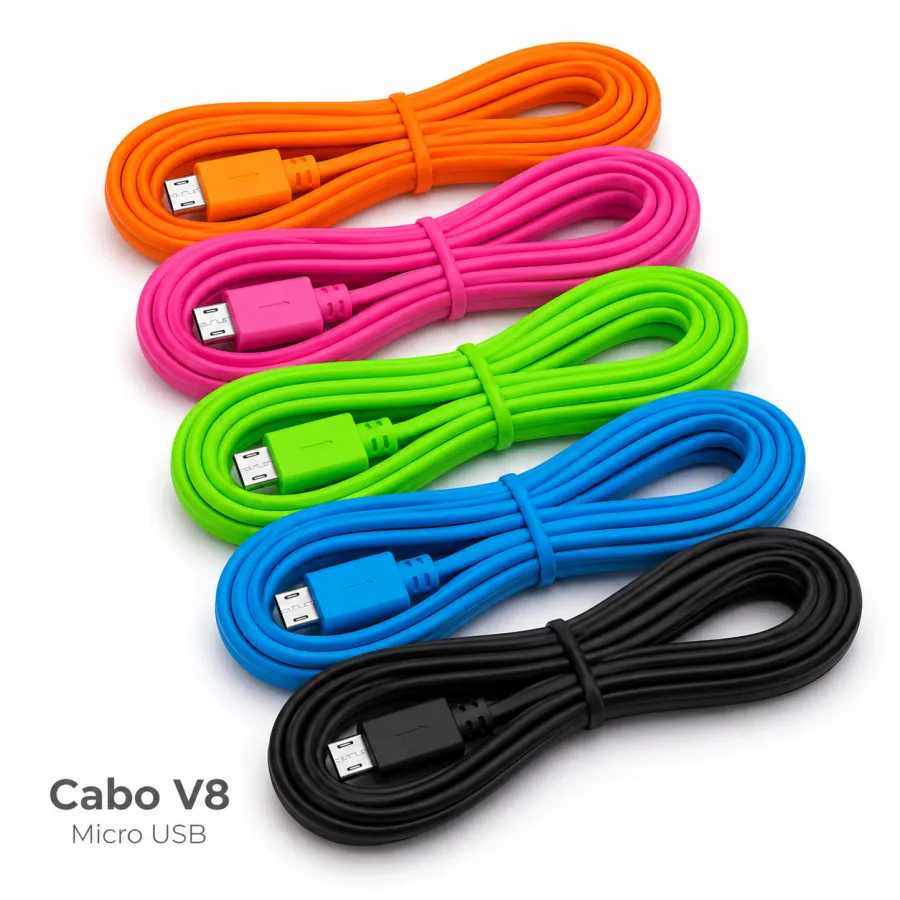 彩色尼龙电缆线 v8 适用于多种设备