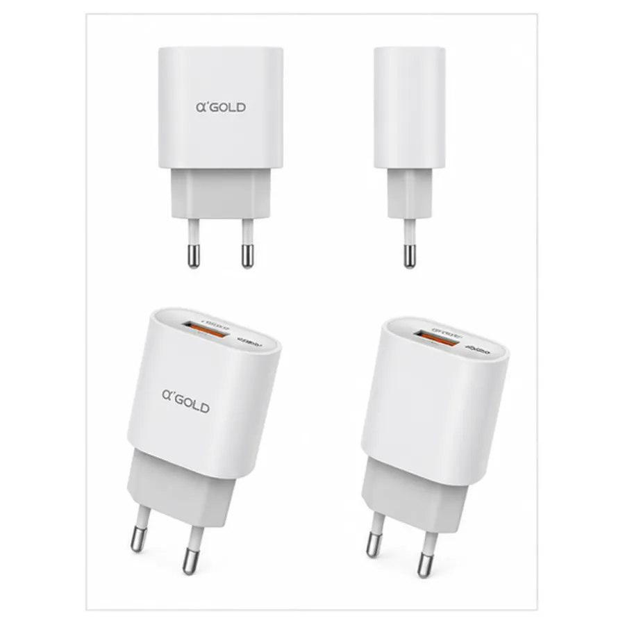 Ca31-7 α GOLD PRO 30W 快充充电器套件，6.1A，USB-C接口