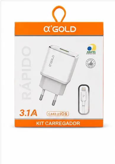 α GOLD 快充充电器套装 3.1A CA43-2/iOS