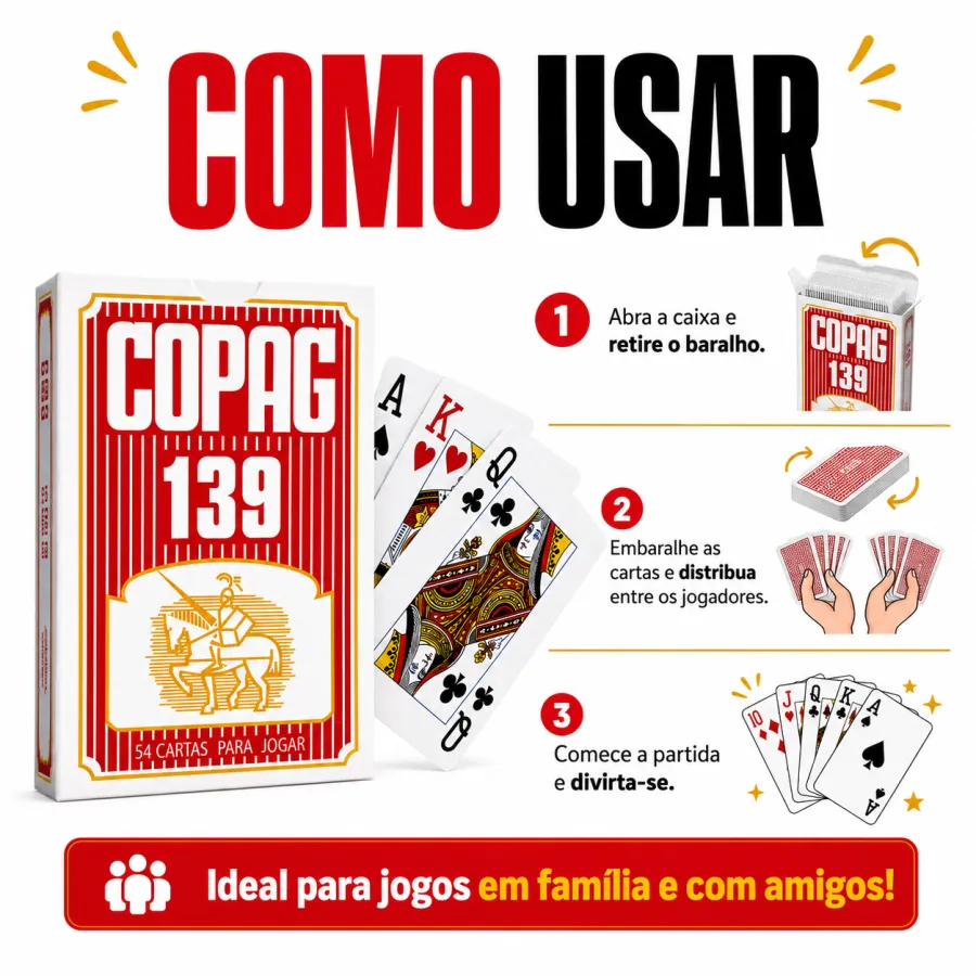 COPAG 139 扑克牌 54张 经典设计