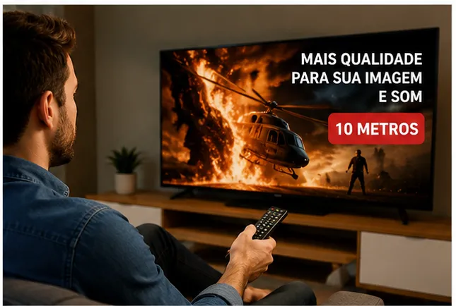 HDTV高清线缆 10米 HDMI连接线 适用于电视、投影仪