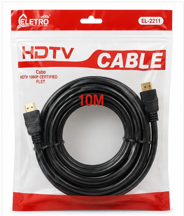 HDTV高清线缆 10米 HDMI连接线 适用于电视、投影仪