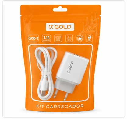 α GOLD CA38-3 快充充电器 3.1A USB 适配器