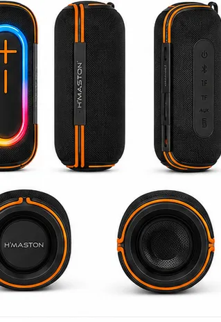 H'MASTON AM38 多彩蓝牙音箱 3000mAh 防水 IPX6 20W
