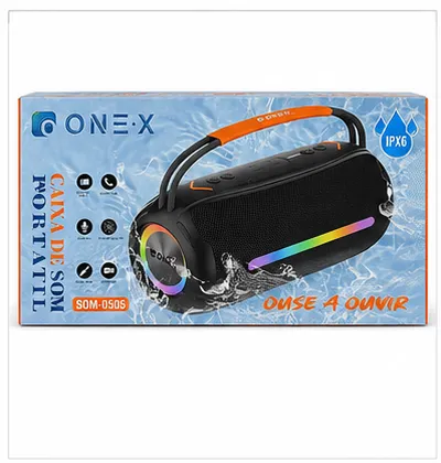 ONEX SOM-0505 便携式蓝牙音箱 IPX6 防水 多彩灯光