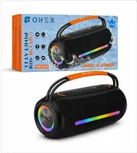 ONEX SOM-0505 便携式蓝牙音箱 IPX6 防水 多彩灯光