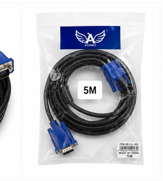 Lul-003 VGA显示器连接线 5米 黑色