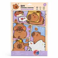 可爱动物漫画贴纸本，适合儿童手工DIY，创意涂鸦，色彩丰富