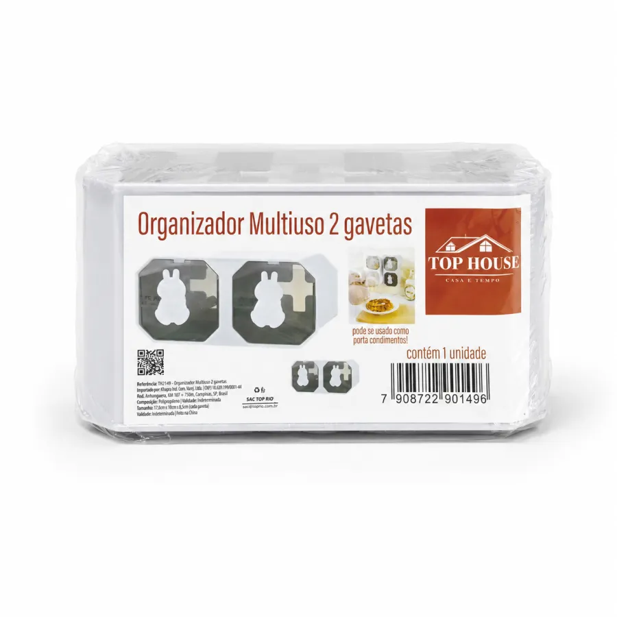 多功能抽屉整理器 2个抽屉 适用于各种场合