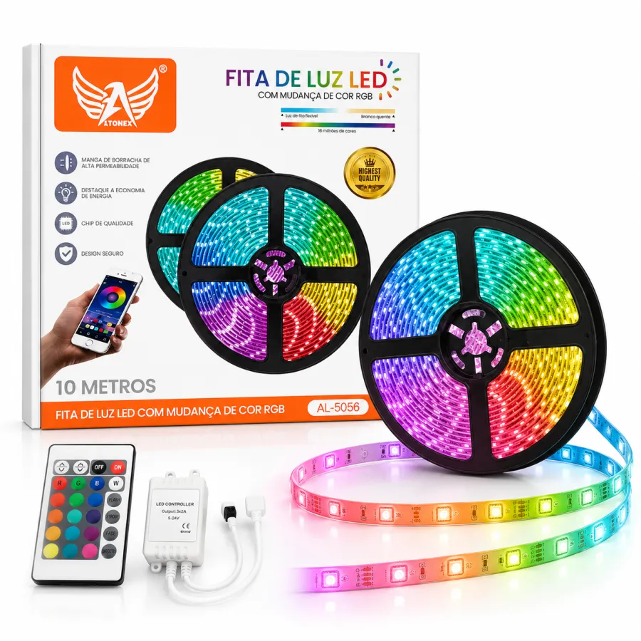 Al-5056 ALTOMEX RGB 变色 LED 灯带 10 米