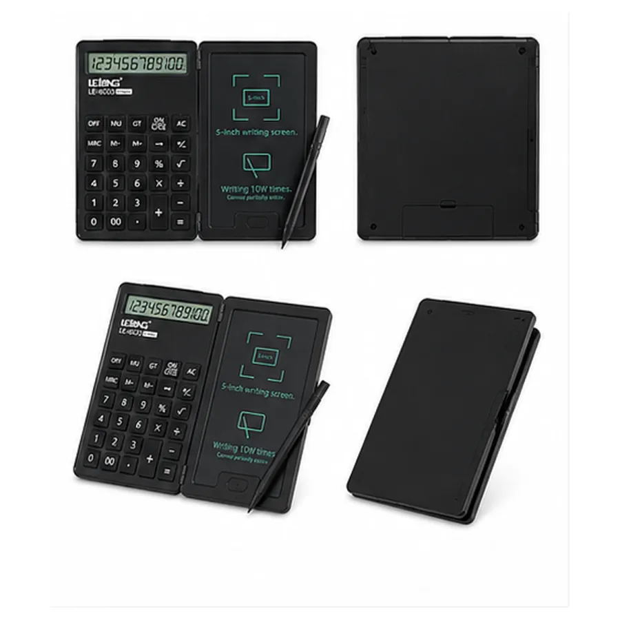 LELONG LE-6035 迷你手写计算器 5英寸屏幕 12位数字