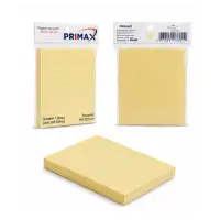 PRIMAX 记事本 100张 76x127mm 黄色 便签纸