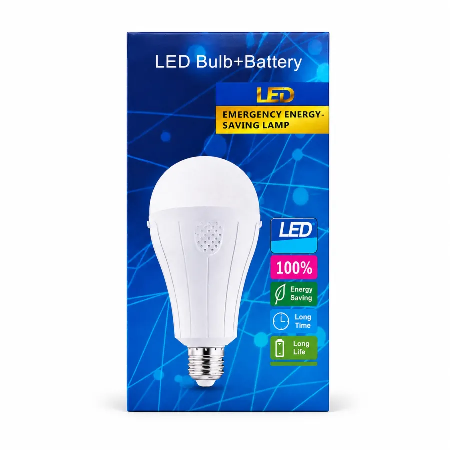 Tx-2556 LED应急节能灯泡+电池，100%节能，长寿命，适用于家庭和办公室
