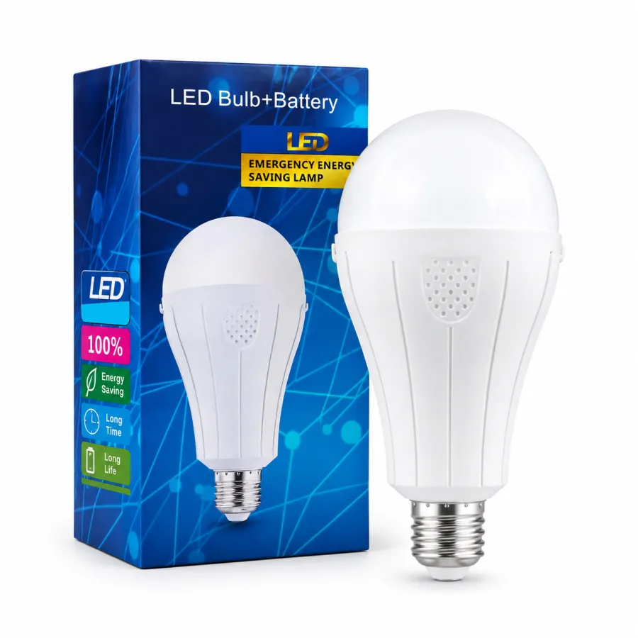 Tx-2556 LED应急节能灯泡+电池，100%节能，长寿命，适用于家庭和办公室