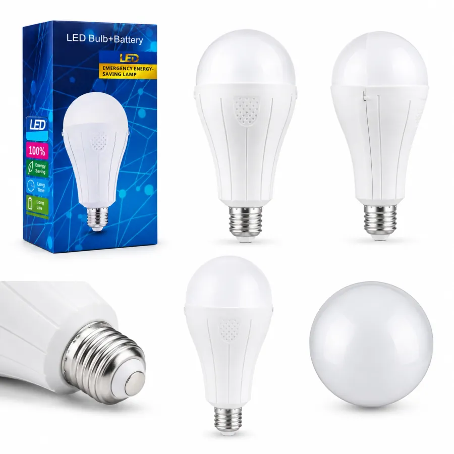 Tx-2556 LED应急节能灯泡+电池，100%节能，长寿命，适用于家庭和办公室