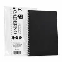 DAC A5黑色线圈日程本，适合笔记和规划，型号5281
