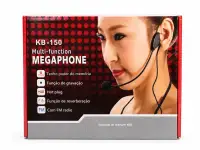 KB-150多功能扩音器，带录音功能、热插拔、FM收音机，适合各种场合使用