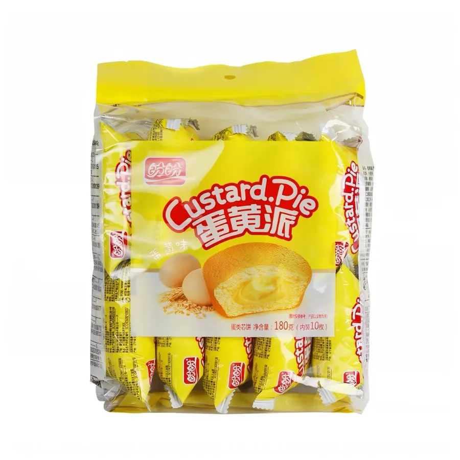 盼盼蛋黄派蛋黄味