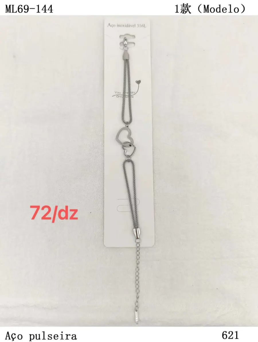316L不锈钢手链 双色设计