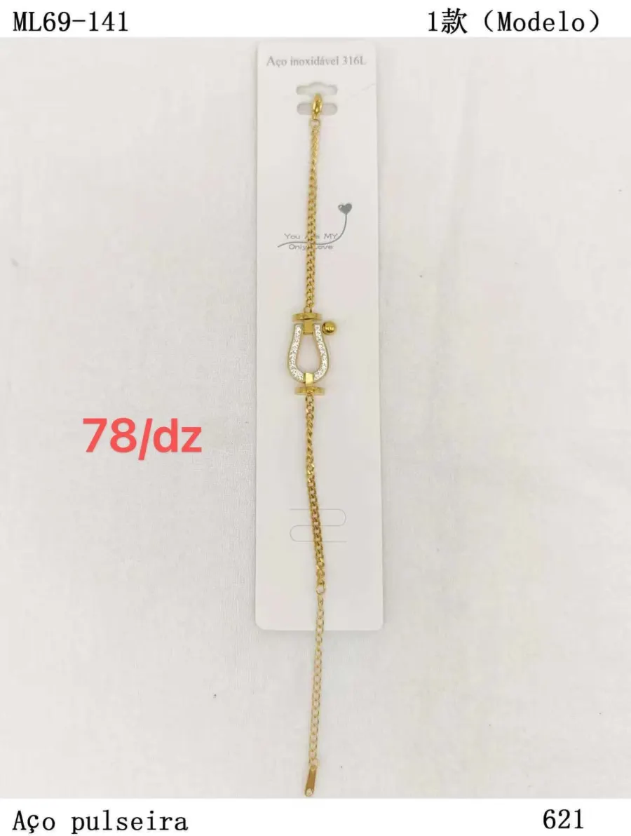 316L不锈钢手链 双色设计