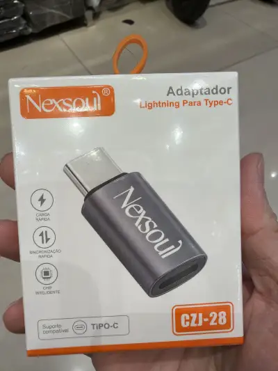 Nexsoul CZJ-28 Lightning转Type-C适配器，快速充电，智能芯片，兼容性强
