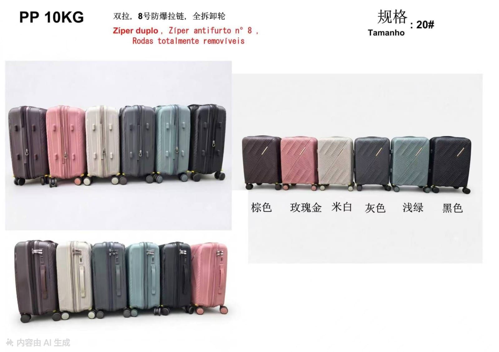 批发旅行箱Malas